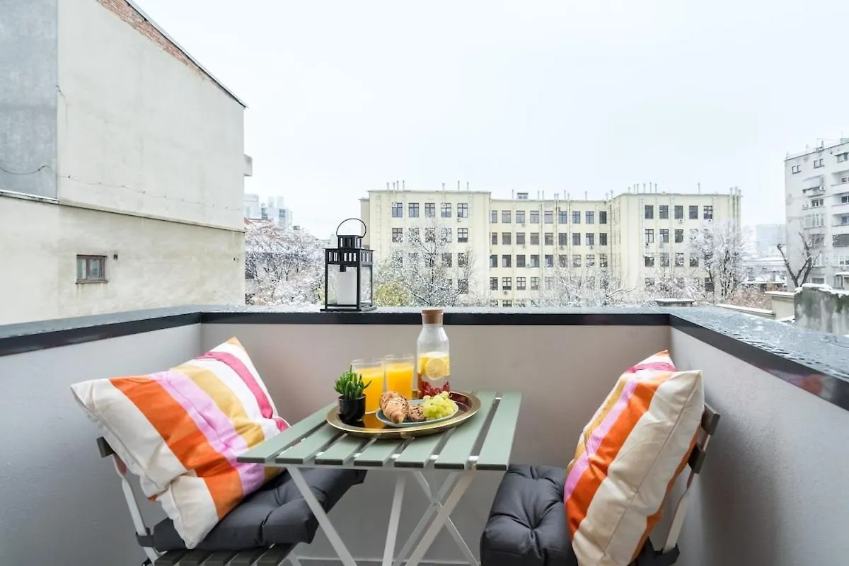 Bright Apartment - Top Location - Charming Balcony Bucharest Romania